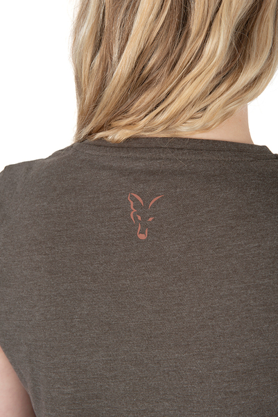 T-Shirt Femme Fox WC Col En V