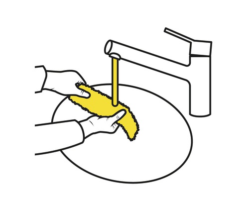 Microvezel dweilhoes voor buitengebruik met WV5 Premium, 2-pack