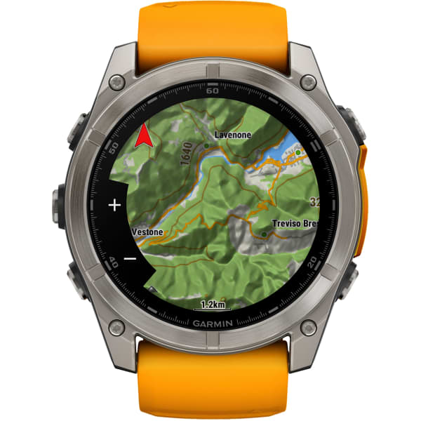 Montre cardio GPS GARMIN FENIX 8 AMOLED 51MM SAPPHIRE TITANIUM SOFT GOLD
