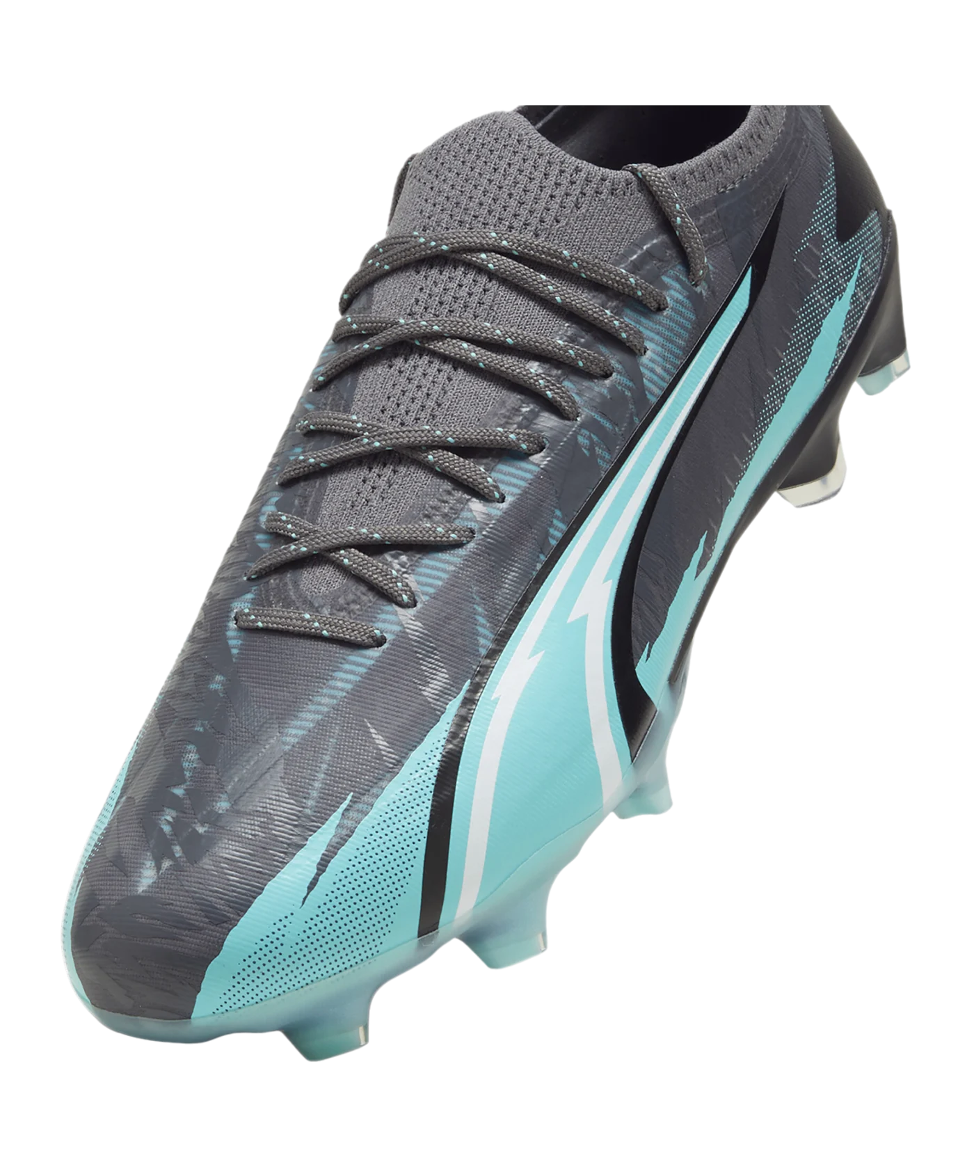 PUMA ULTRA Ultimate Rush FG/AG Grau Weiss Blau F01