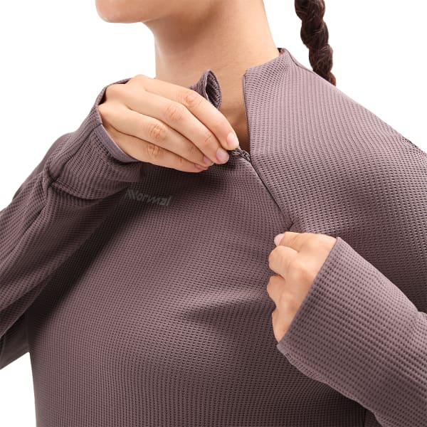 T-shirt trail NNORMAL TRAIL LONG SLEEVE W PURPLE