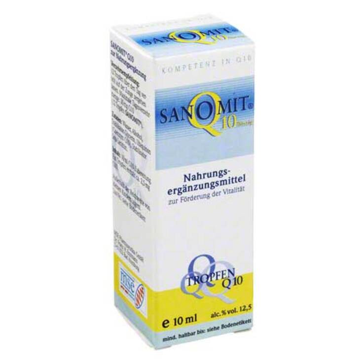 Q10 Sanomit flüssig Mse Tropfen, 10 ml