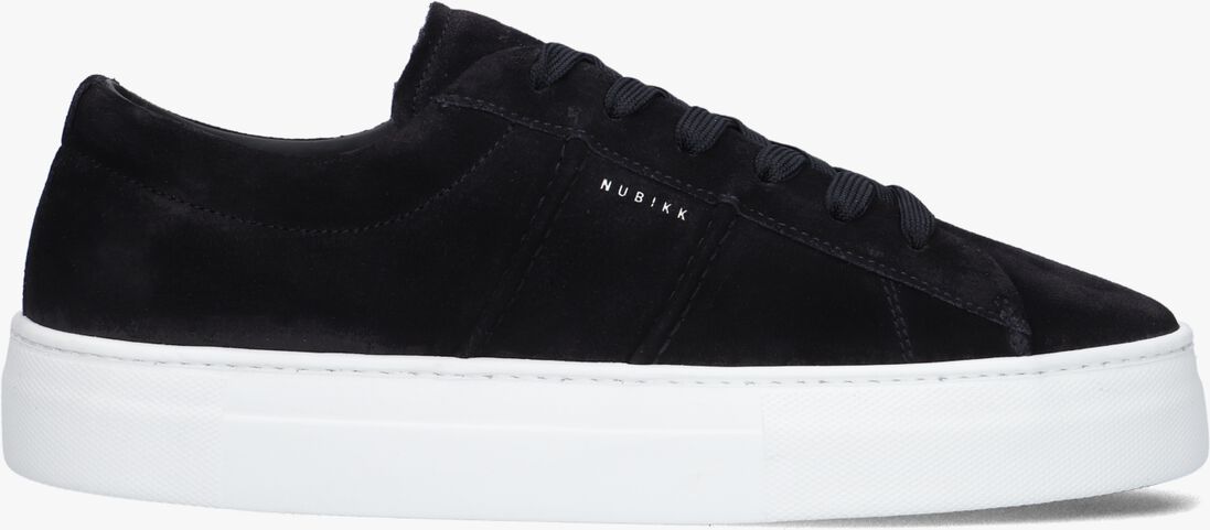 blauwe nubikk lage sneakers jagger morris