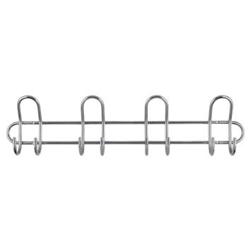Kapstok 8 haken Gerome chroom zamak 590 mm