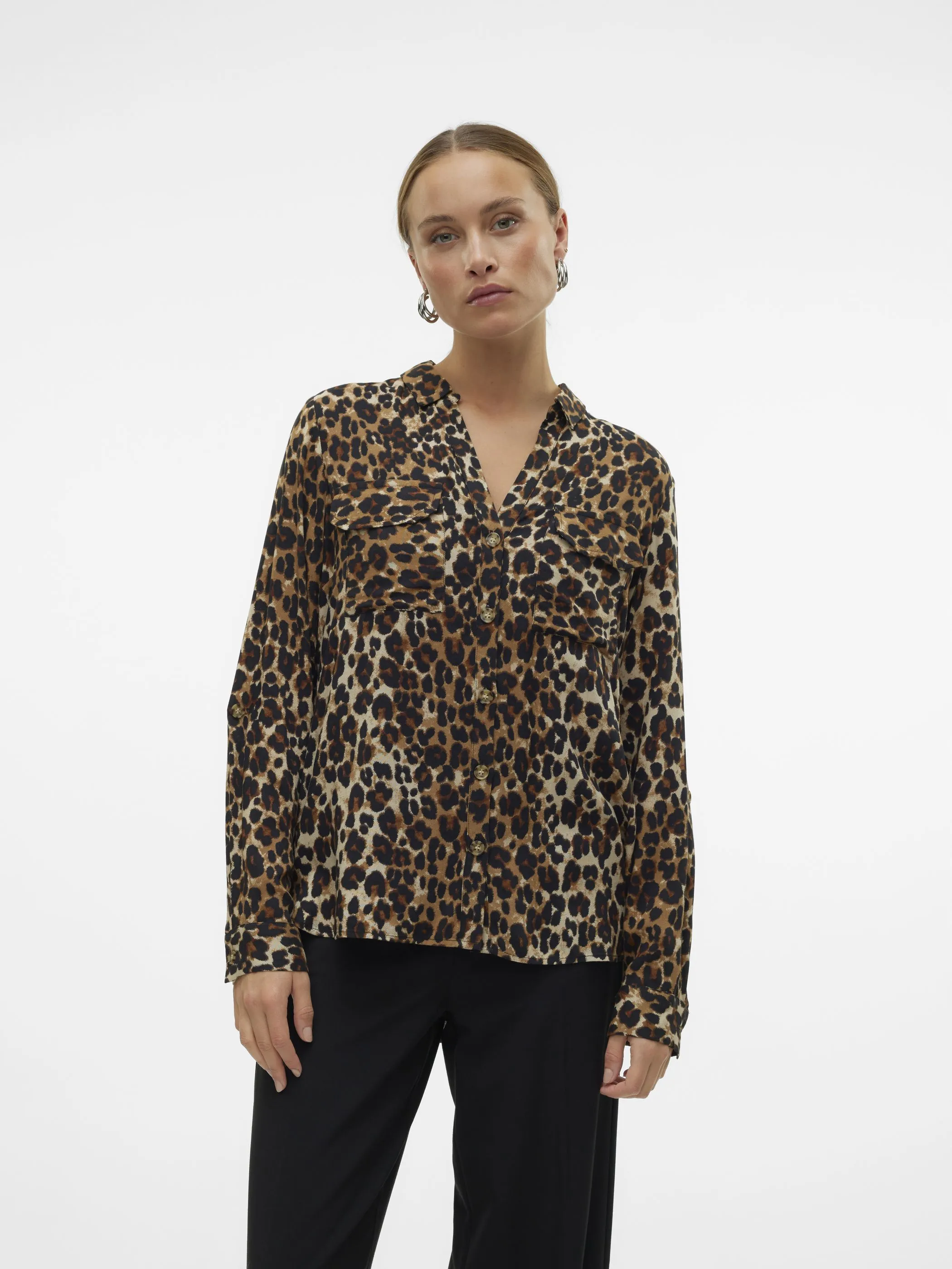 Vero Moda VMBUMPY L/S SHIRT NEW Bluse