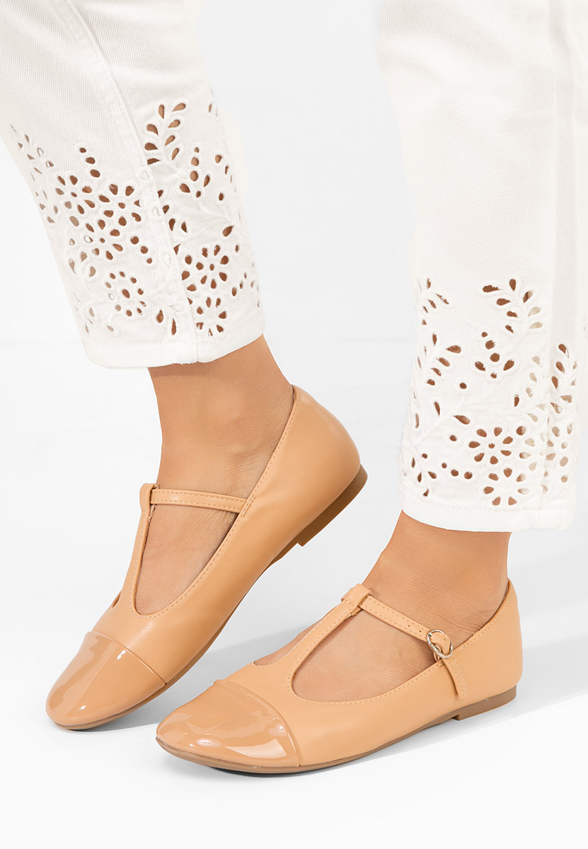 Ballerines femme beige Nubina