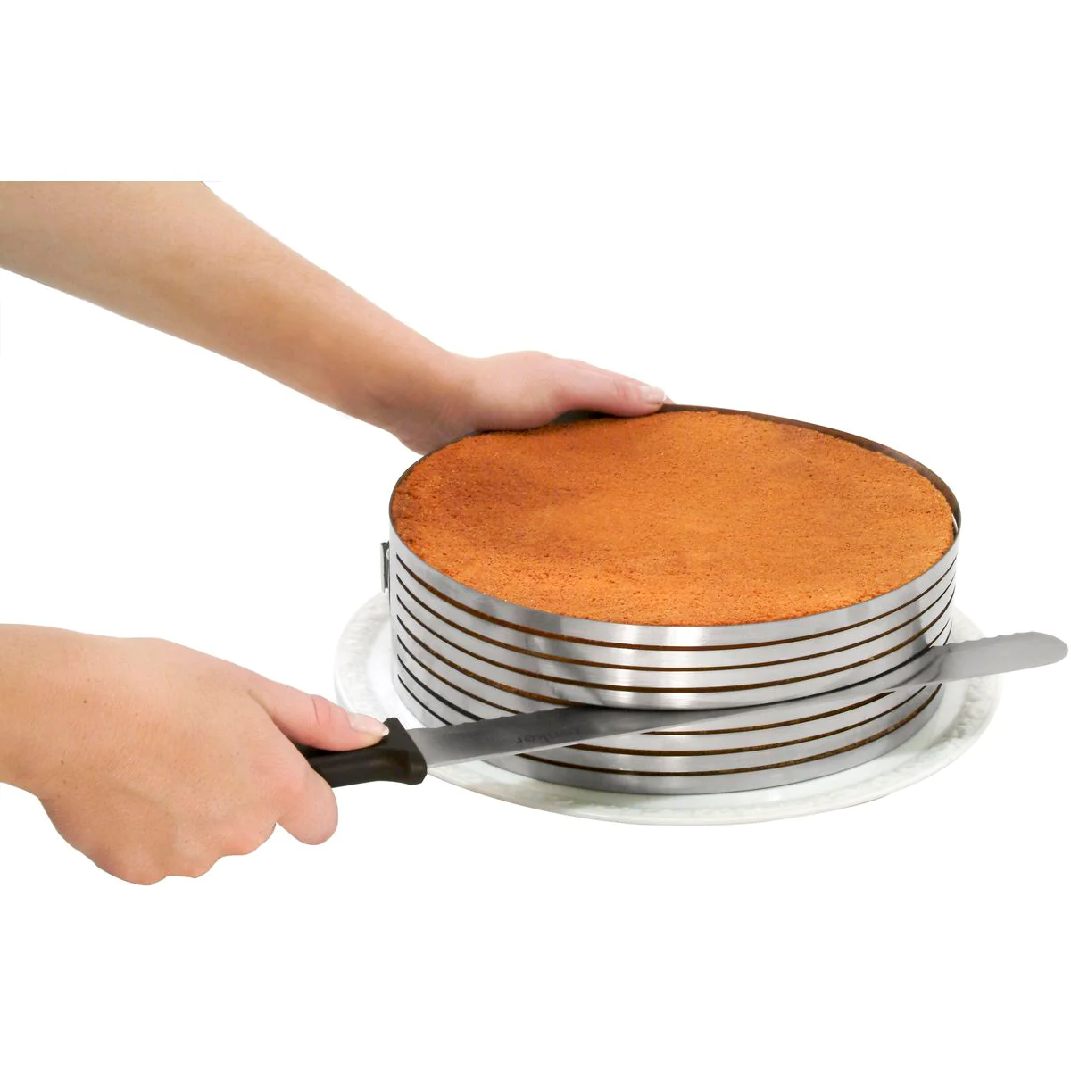 Cercle à pâtisserie pour trancher les gâteaux en étages Smart Pastry Z