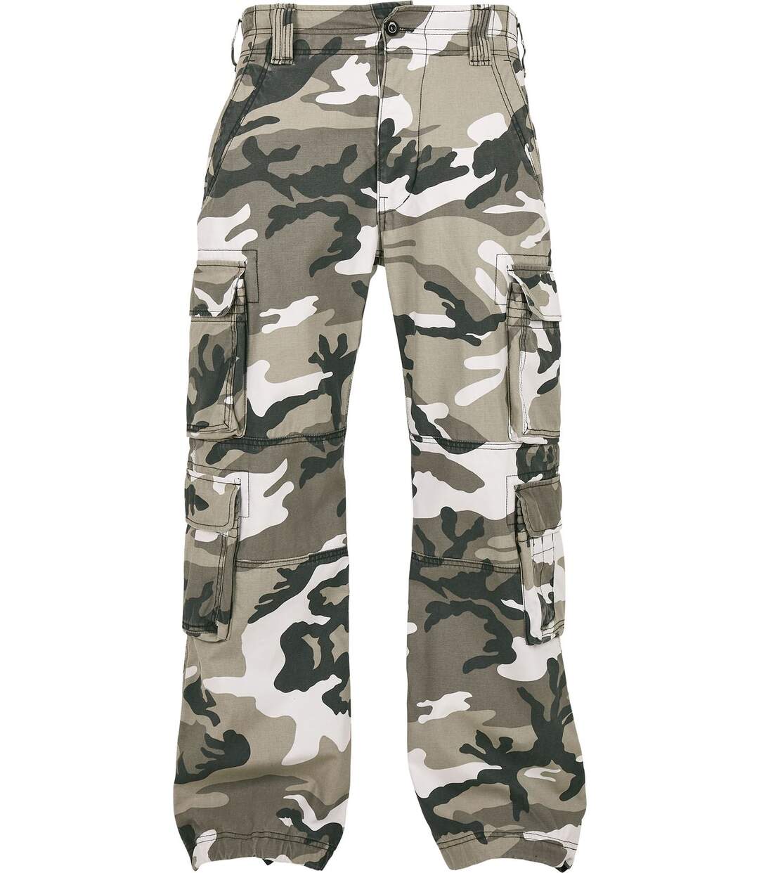 Pantalon cargo vintage homme multipoches - 1003 - beige camo