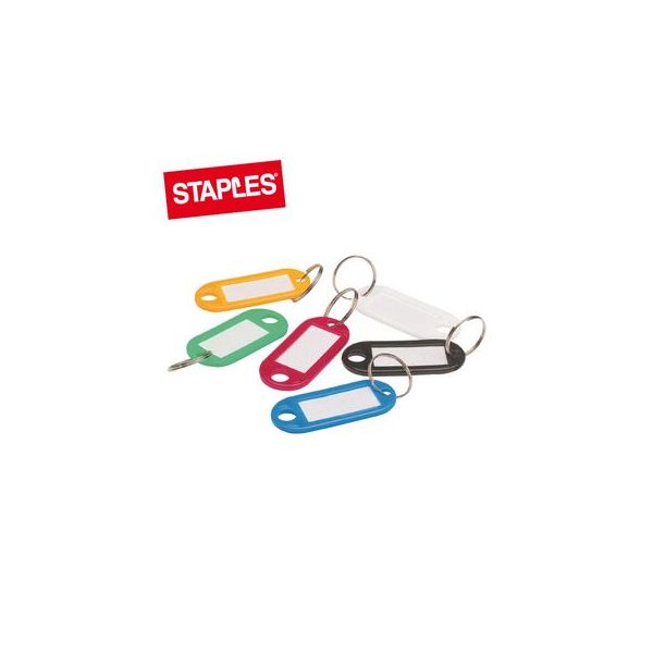 Staples Etiqueta Porta Chave Sortido Caixa 12 - 19339