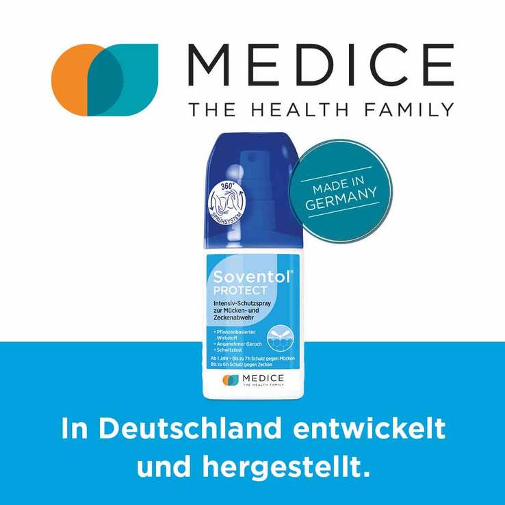 Soventol PROTECT Intensiv-Schutzspray zur Mückenabwehr, 100 ml