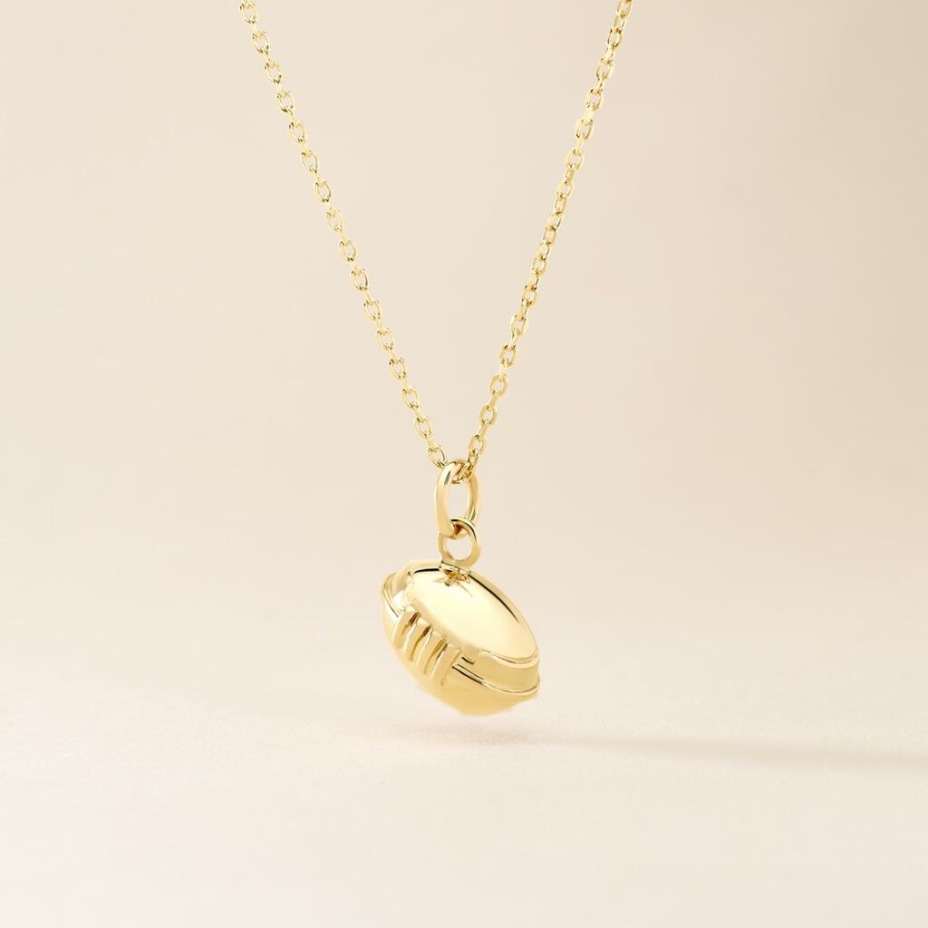 Pendentif Cyril Plaqué Or