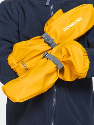 Didriksons Glove Regnvotter, Oat Yellow