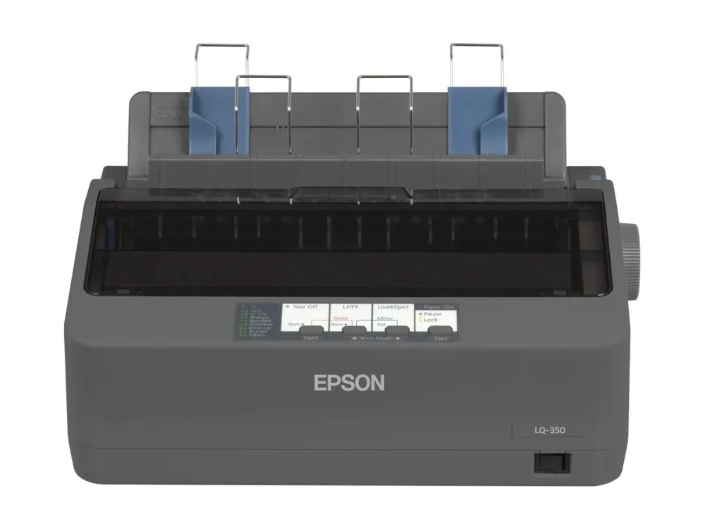 Epson LQ 350 - Printer - S/H - dot-matrix - 24 pin - op til 347 tegn/sek. - parallel, USB 2.0, seriel