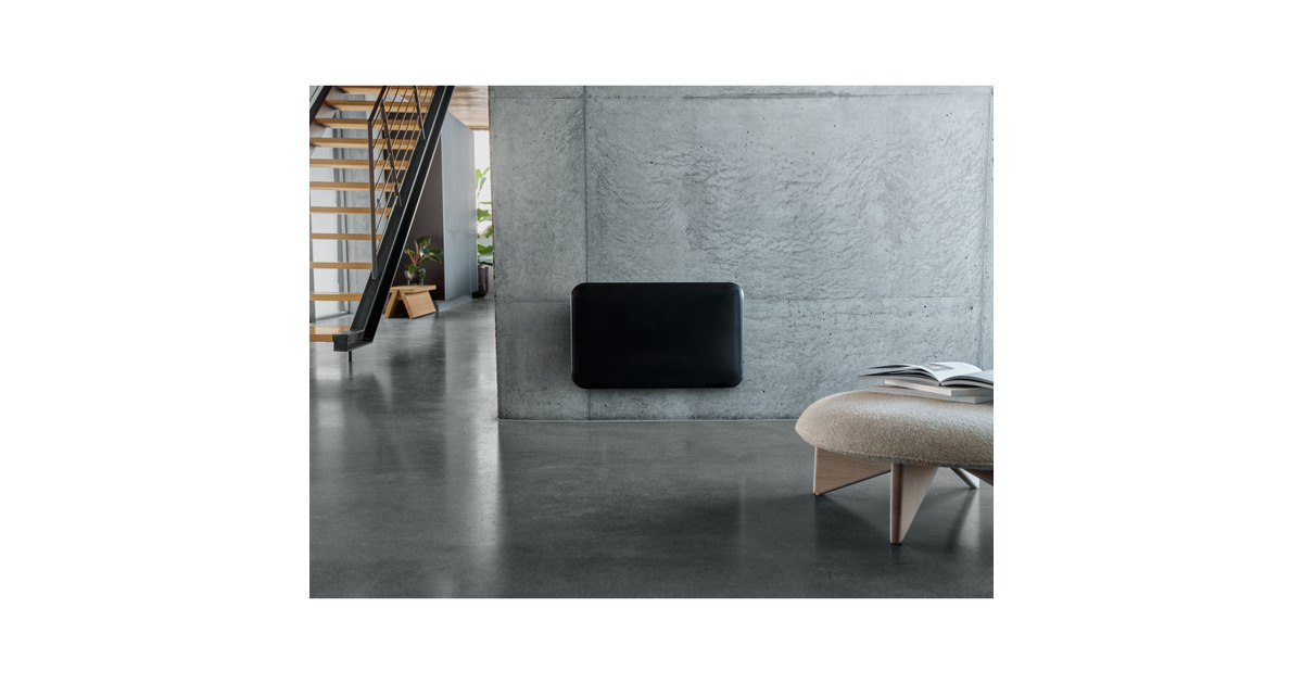 MillSteel WiFi paneelverwarming PA700WIFI4 Black, 700 Watt convector  (Zwart, wifi 2,4 GHz (wifi 6), Bluetooth 5.2, Zigbee 3.0 + App)