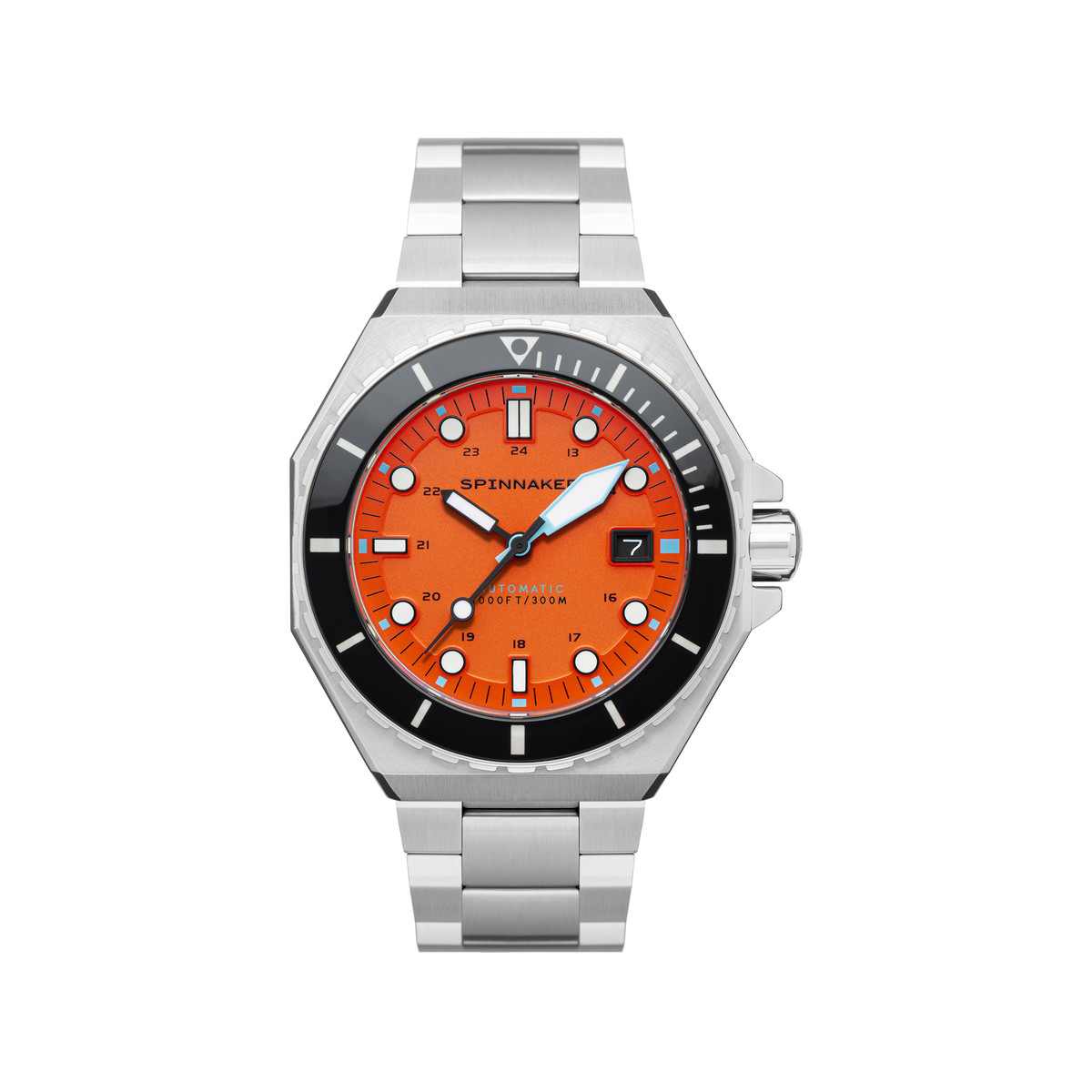Montre SPINNAKER Dumas homme automatique bracelet acier argent