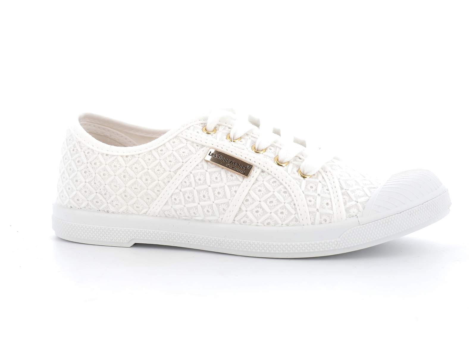 Les tropeziennes-CLORINDA Textile Dentelle Blanc