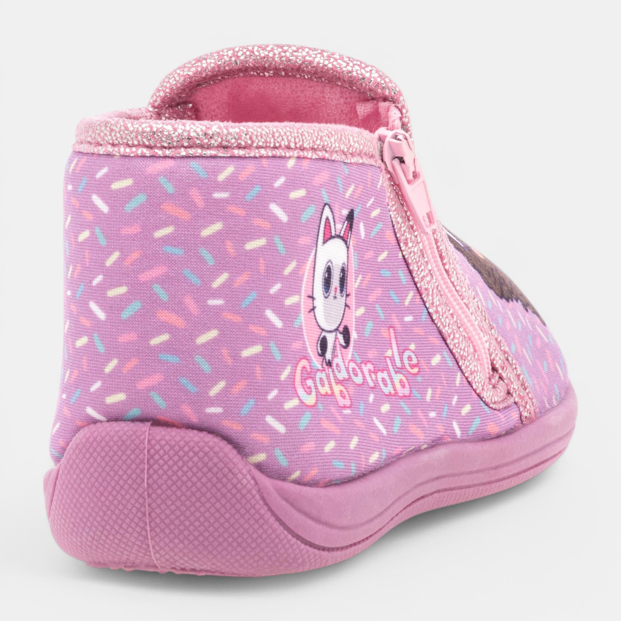 Pantoufles botillons Fille rose