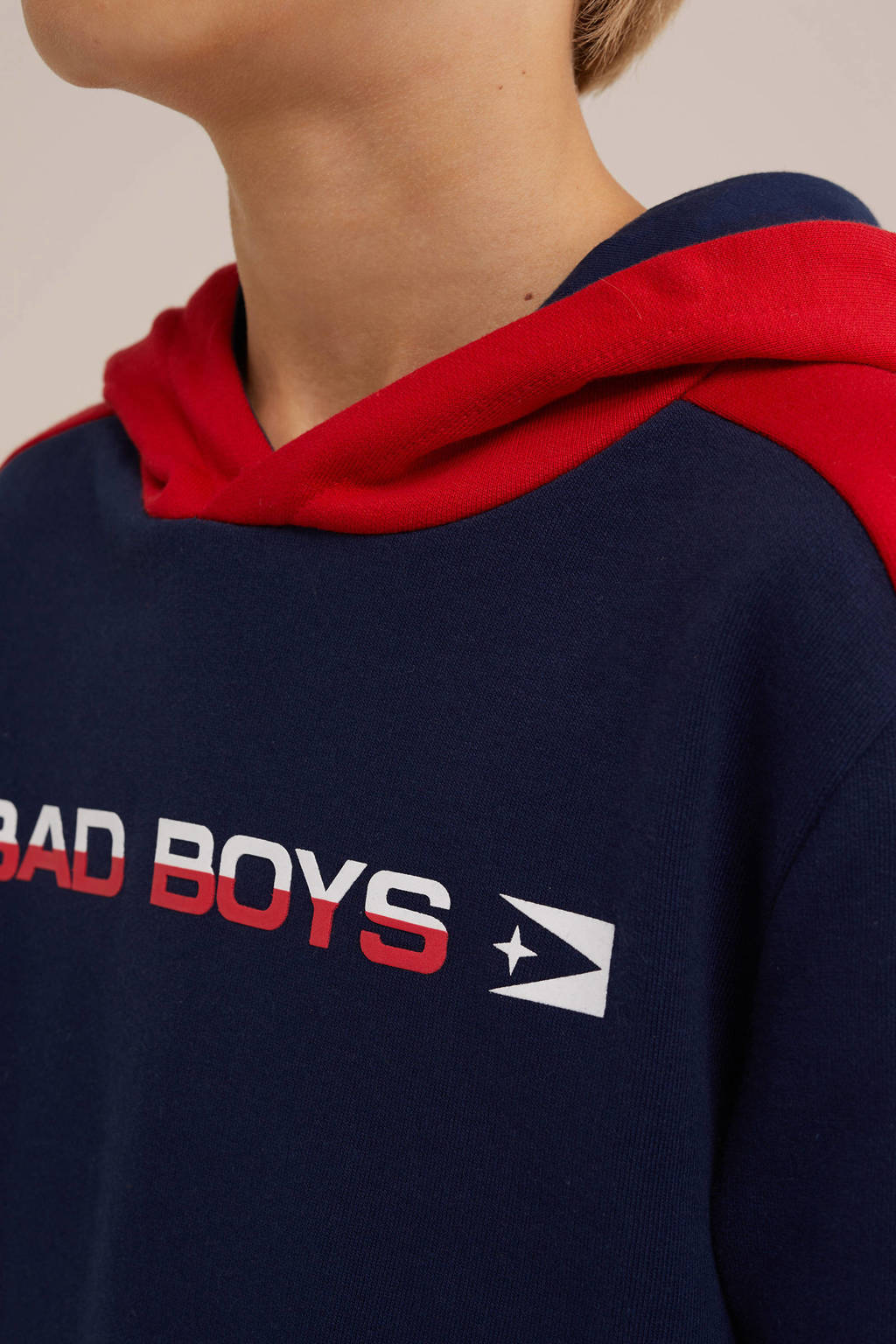 WE Fashion hoodie blauw