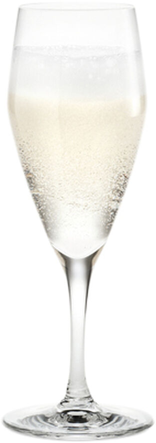 Holmegaard Perfection Champagneglas klar 23 cl 6 stk. Transparent