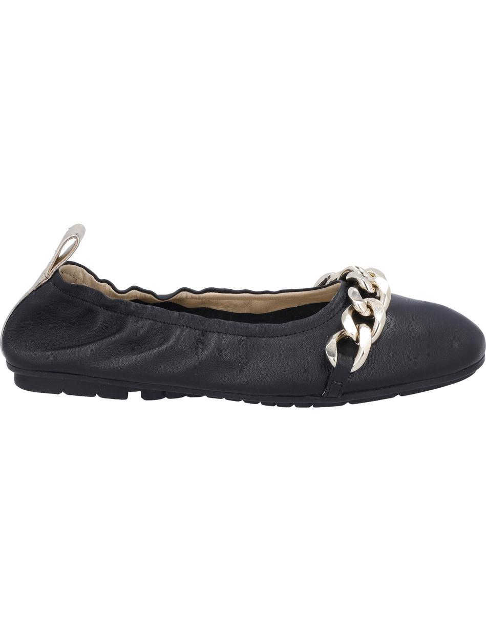 Ballerina Cecina 04, schwarz-gold
