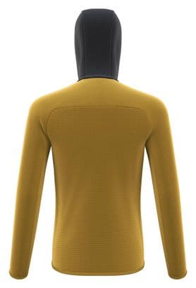 Polaire à Capuche Millet Fusion Grid Jaune
