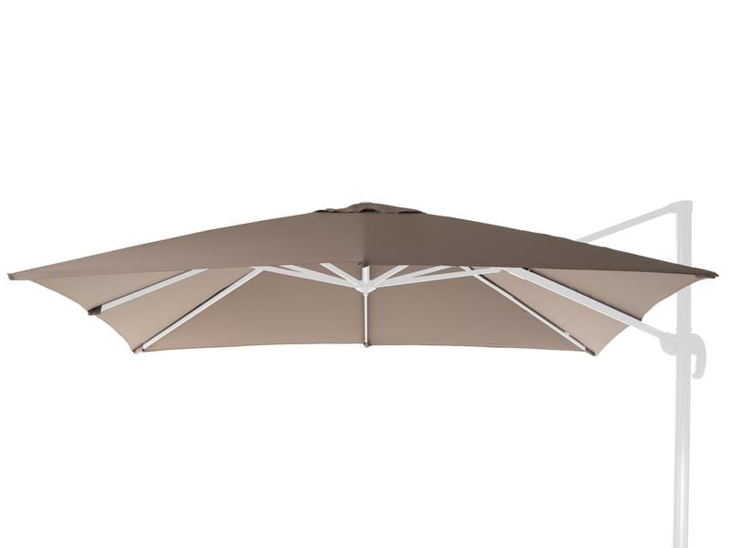 COCON Ersatzbespannung für TR-031, 300 x 300 cm, Taupe Sonnenschirmcover, Ersatzbezug