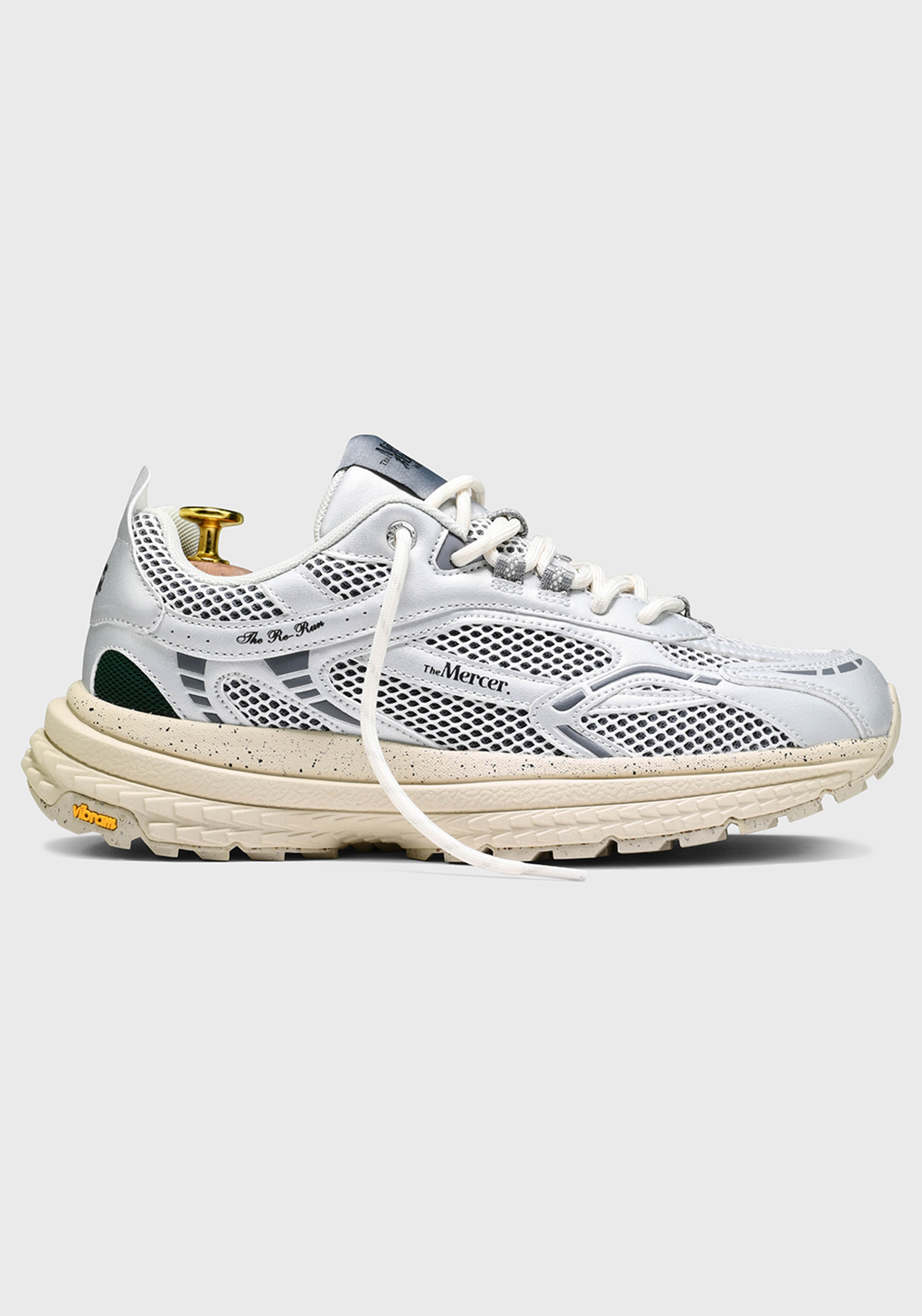 Mercer Sneaker The Re-Run Vibram Silver