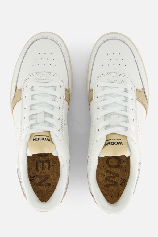 Woden Bjork Sneakers cognac Leer