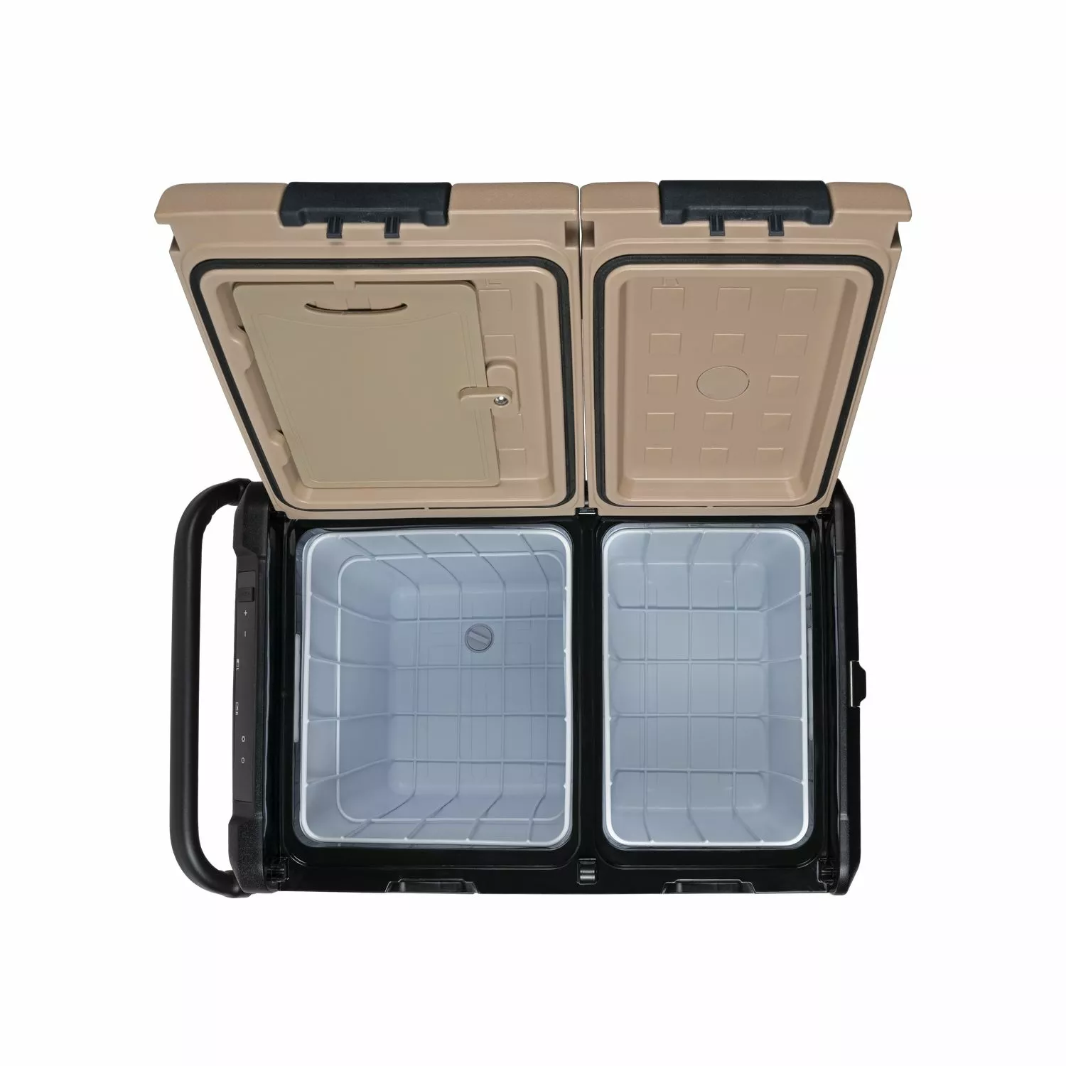Steamy-E SECTAW55 Elektrische Compressor Koelbox op wielen Dual Zone - 55L