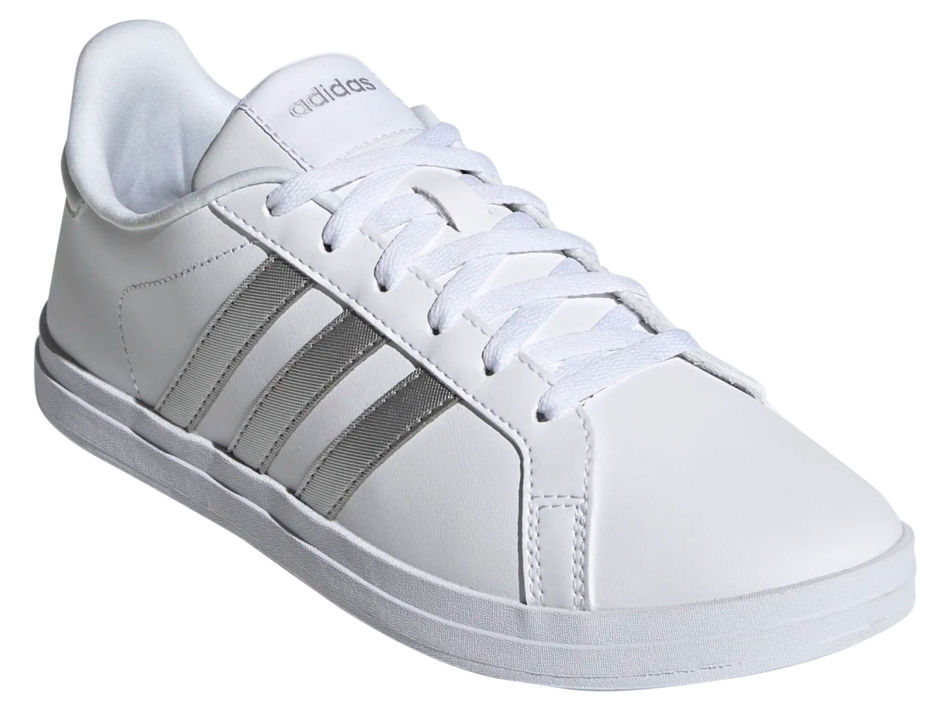 Courtpoint Dame Cloud White/Silver Metallic/Dove Grey
