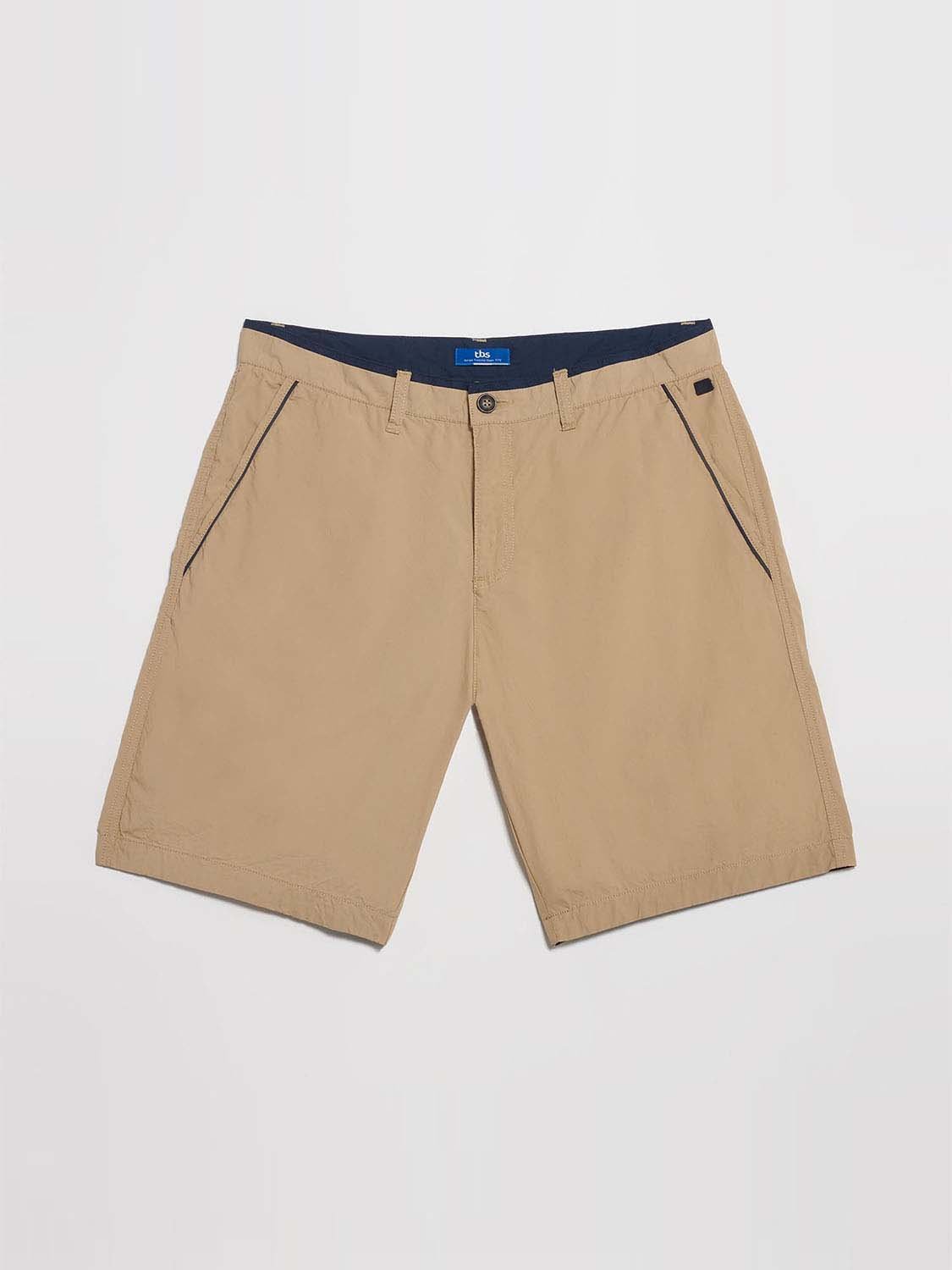 Short Homme Coton Biologique Beige