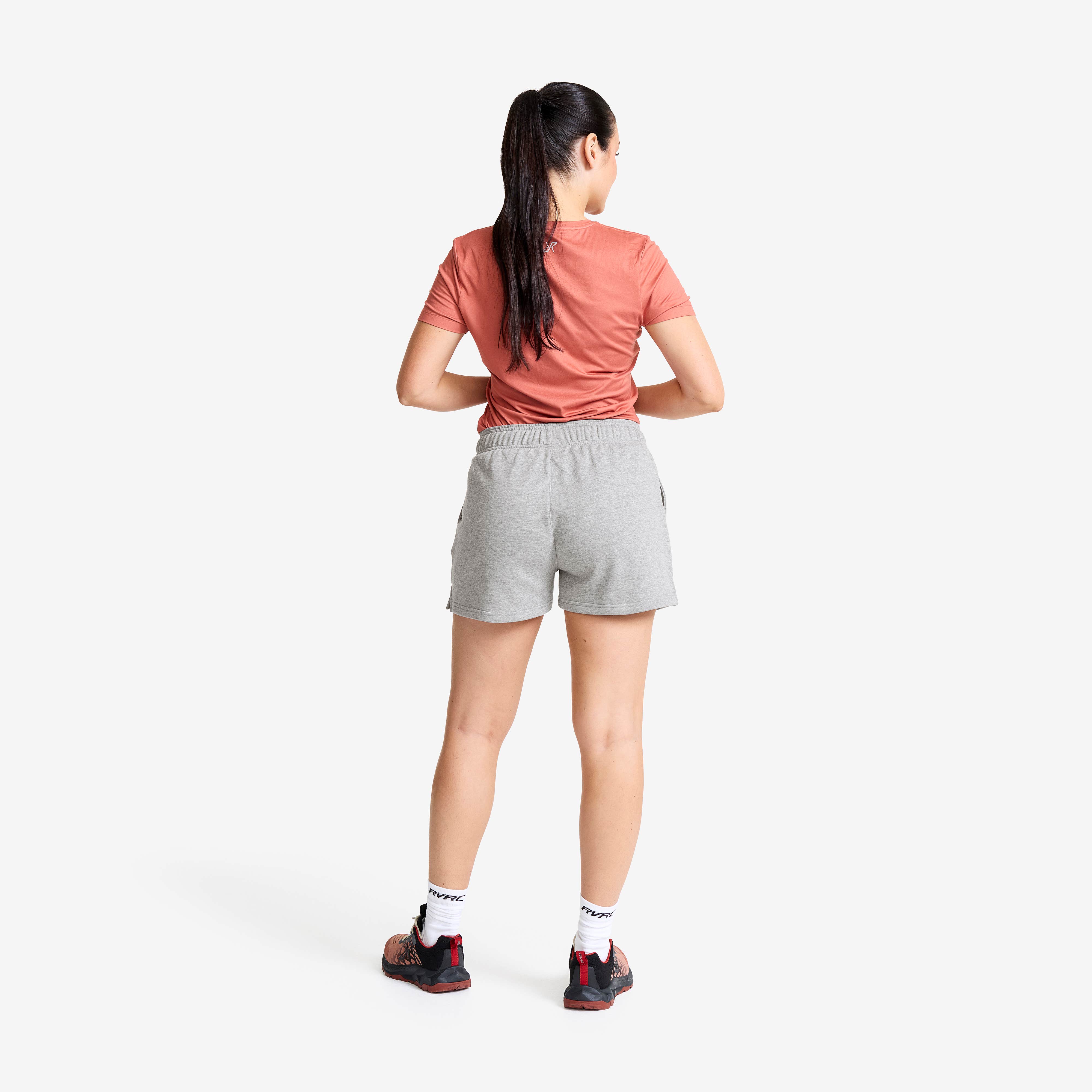 RVRC Sweat Shorts Dame Grey Melange