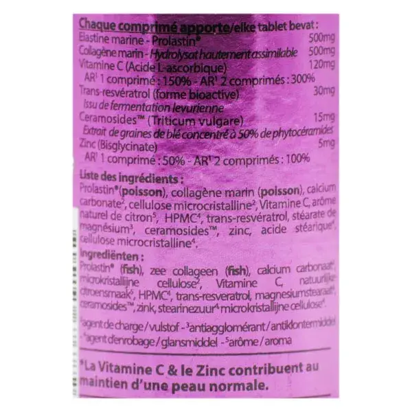 Vit'all+ Collagène & Élastine 30 comprimés