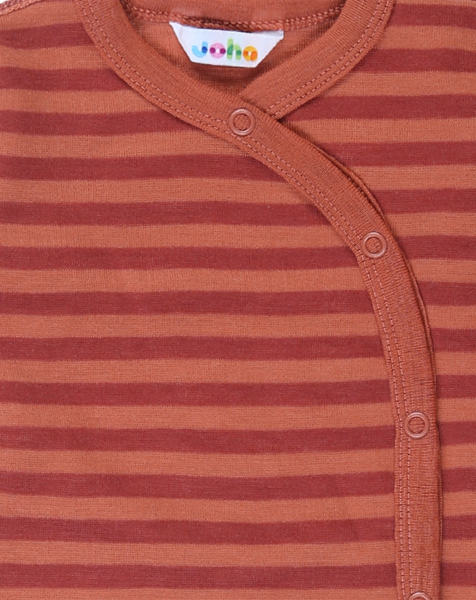 Wickel-Langarmbody 4040 BABY in red stripe