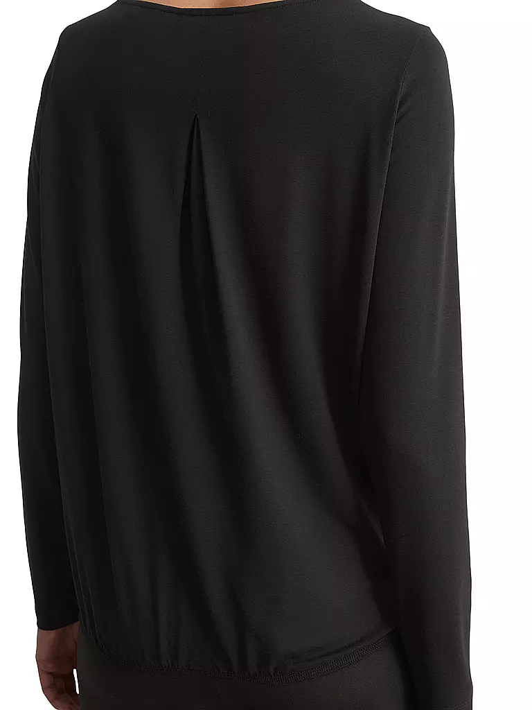 MARC O'POLO Langarmshirt schwarz
