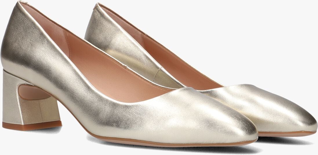 UNISA gouden unisa pumps lesat