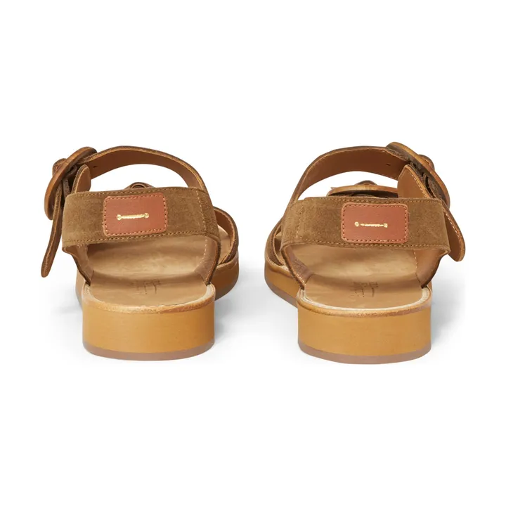 Anthology Paris Sandales Betty-Mic Daim | Tabac