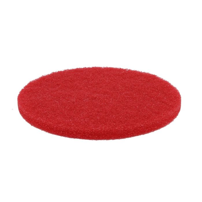 Super Pad vloerpad schrobpad dikte 25 mm tot 350 toeren 15 inch rood  LEVERBAAR VANAF WEEK 3 (8715268025390)