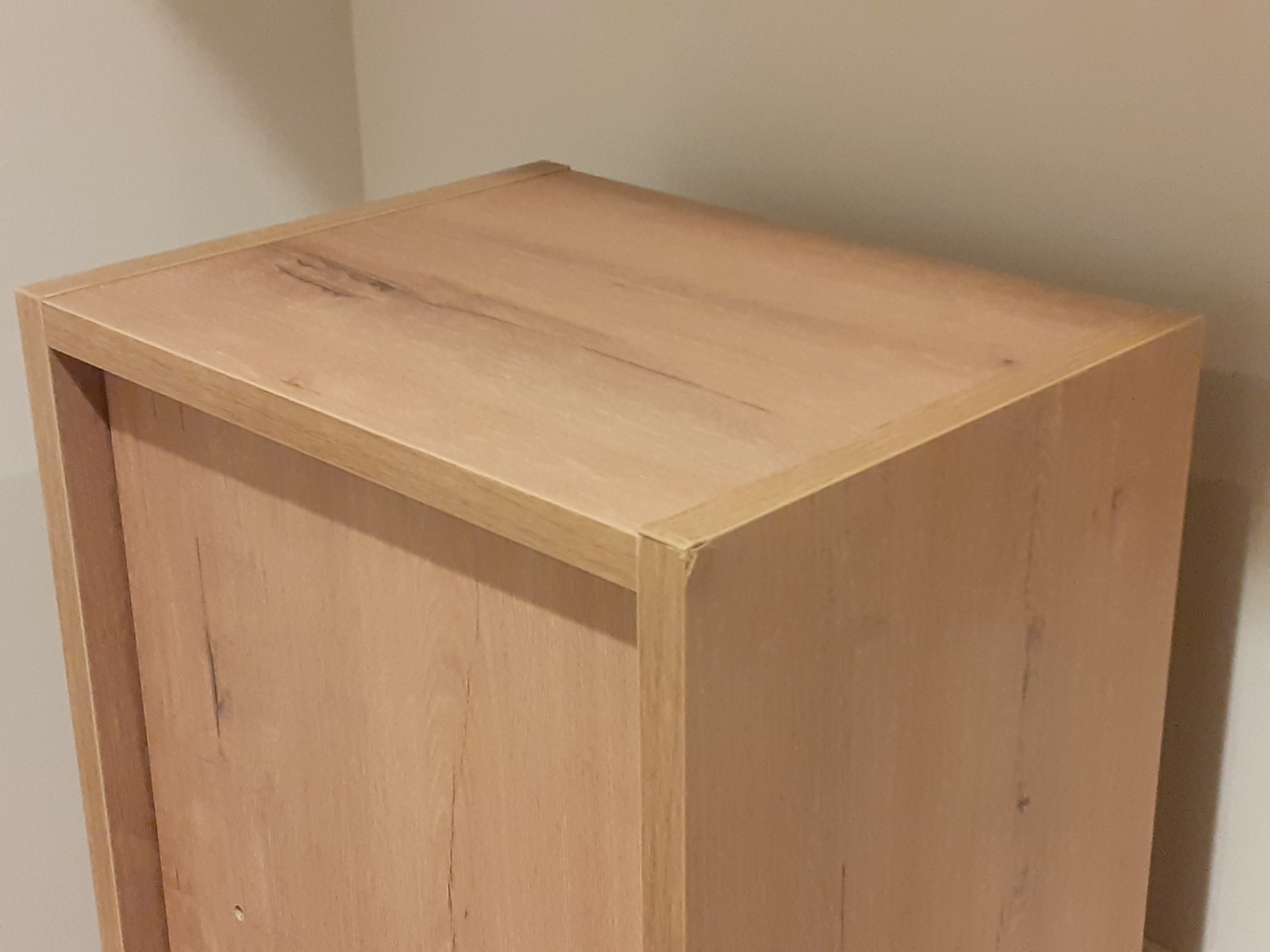 SCHADEMODEL: Muebles Resh badkamer kolomkast eiken 30x24x140cm
