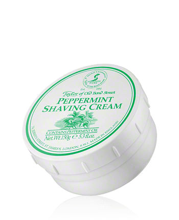 Taylor of Old Bond Street Shaving Cream Peppermint 150g