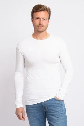Alan Red Olbia Longsleeve Wit (1Pack) Herenmode 7804/2P/01 Olbia White