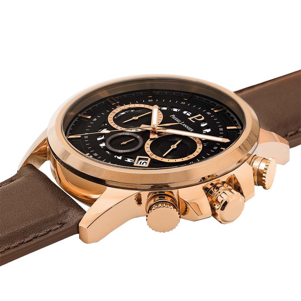 Montre Pierre Lannier Sentinelle Noir