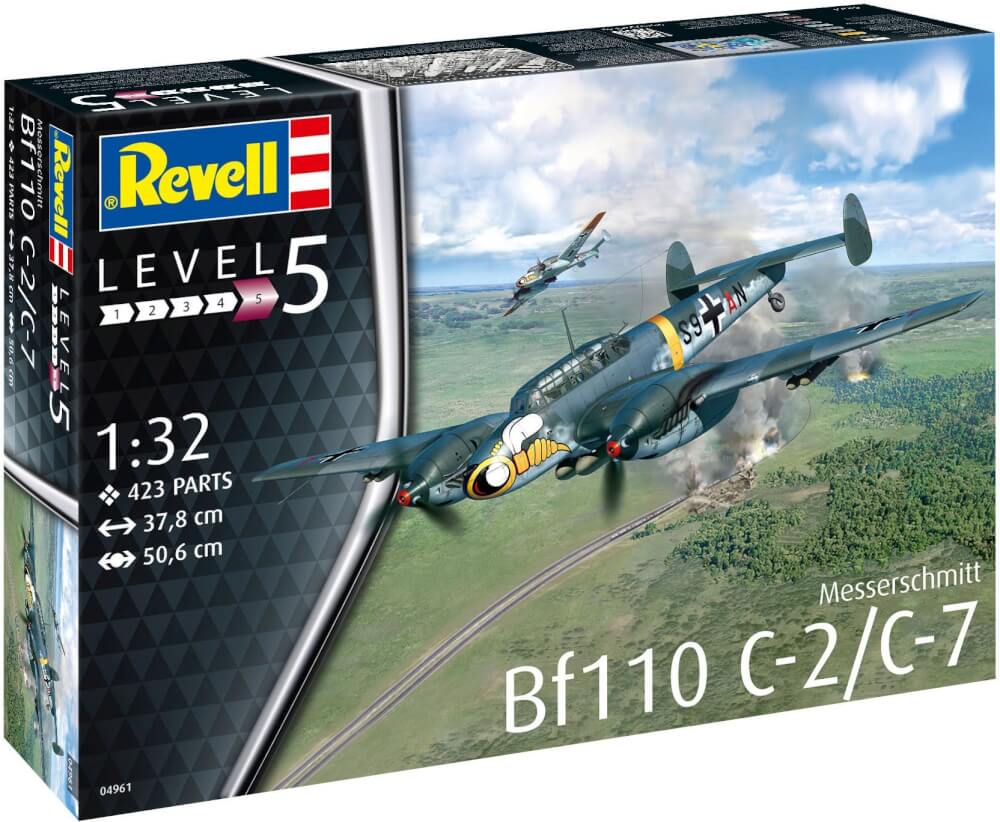 Messerschmitt Bf110 C-2/C-7, Revell Modellbausatz