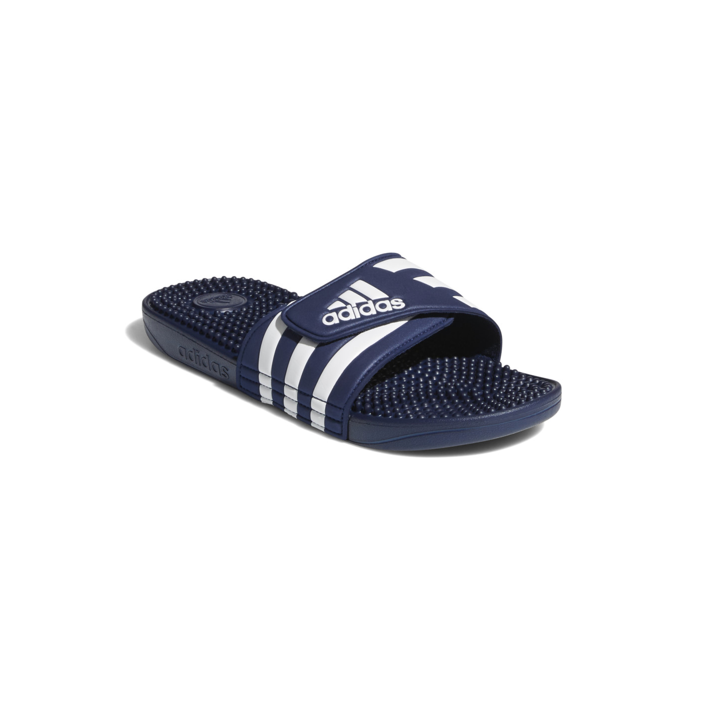 Adidas Adissage Slippers Blauw Wit