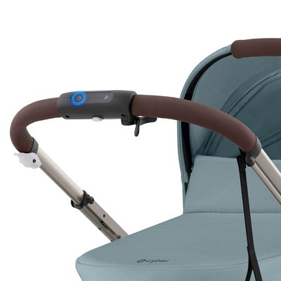 Cybex e-GAZELLE S Sportsvogn, Stormy Blue/Taupe
