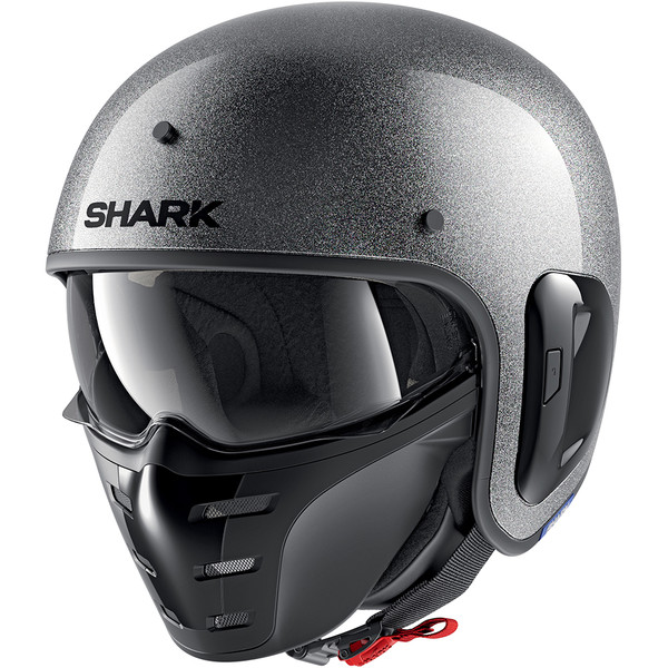 Shark - Casque S-Drak 2 Glitter Gris