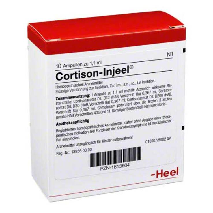 Cortison Injeel Ampullen, 10 St