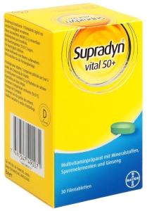 SUPRADYN Vital 50+ Filmtabletten, 30 Stück