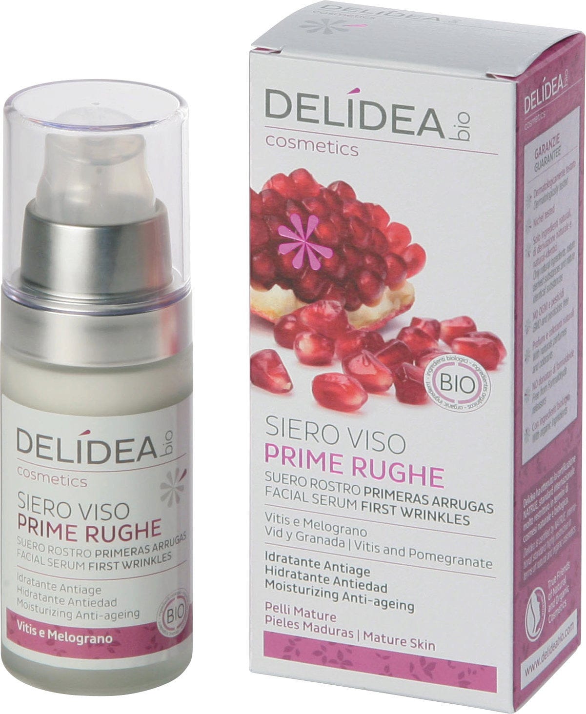 DELIDEA   Vitis & Pomegranate First Wrinkles Facial Serum, 30 ml