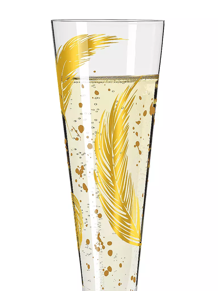 RITZENHOFF Champagnerglas Goldnacht Champus #42 Andrea Arnolt 2024 gold